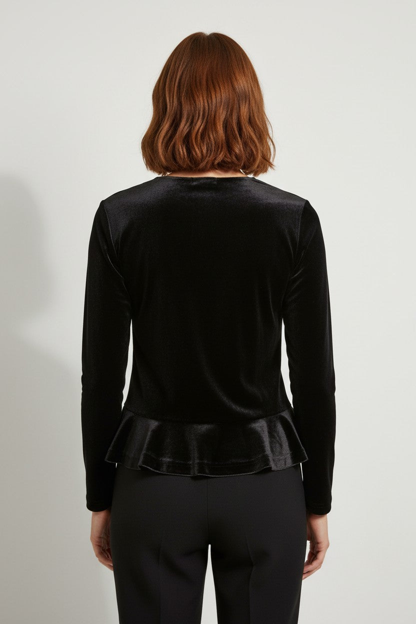 New Sensation Damen Peplum Top Größe L/XL