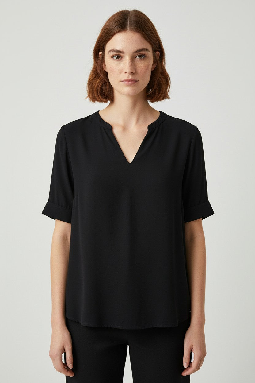 Saint Tropez Damen Top Blau Größe 2XL