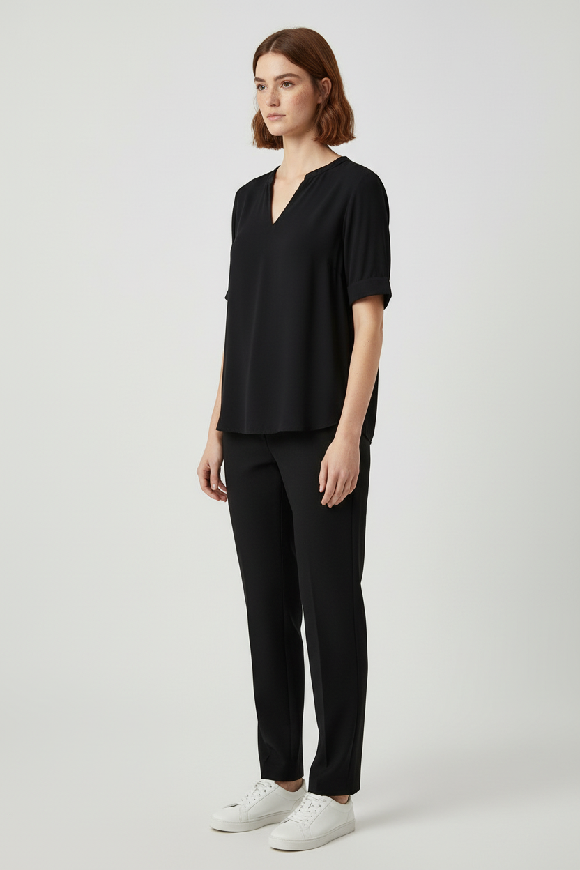 Saint Tropez Damen Top Blau Größe 2XL
