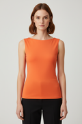 Weekday Damen Top Orange Größe S