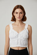 Zara Damen Top Weiß Größe XXL