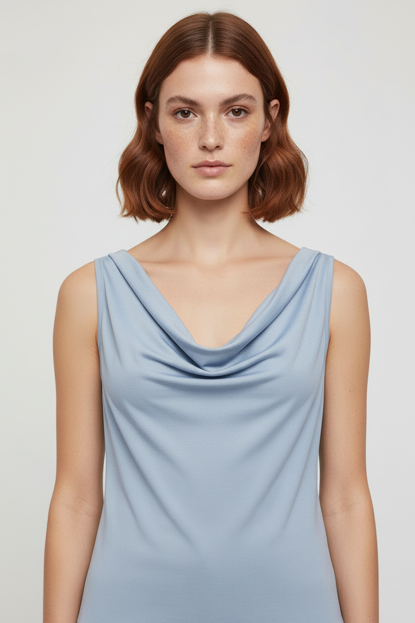 Cider Damen Top Blau Größe L