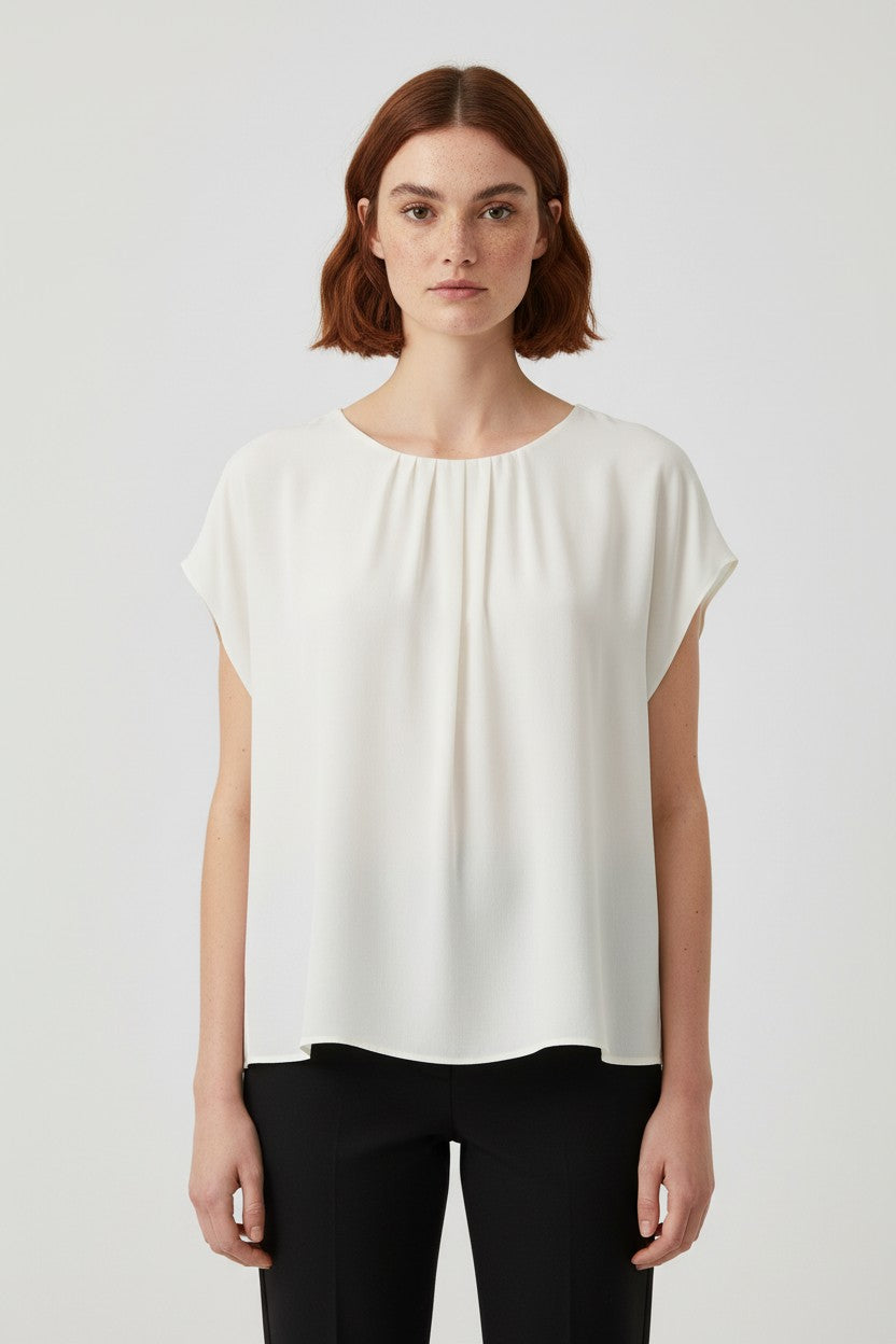 DKNY Damen Top Beige Größe L