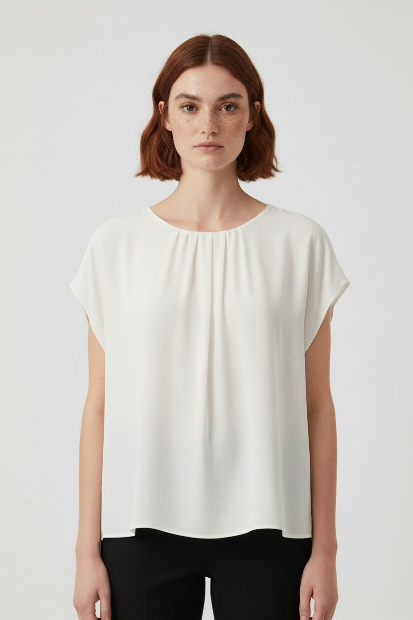 DKNY Damen Top Beige Größe L