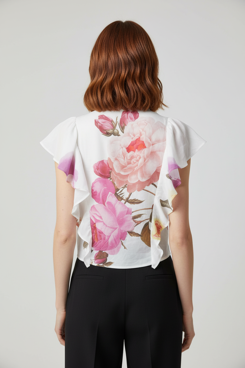 Desigual Damen Top Mehrfarbig Größe XS