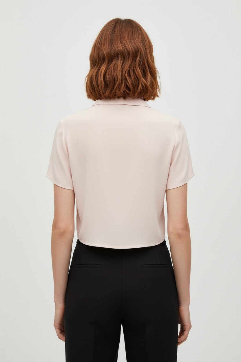 Divided by H&M Damen Top Pink Größe L