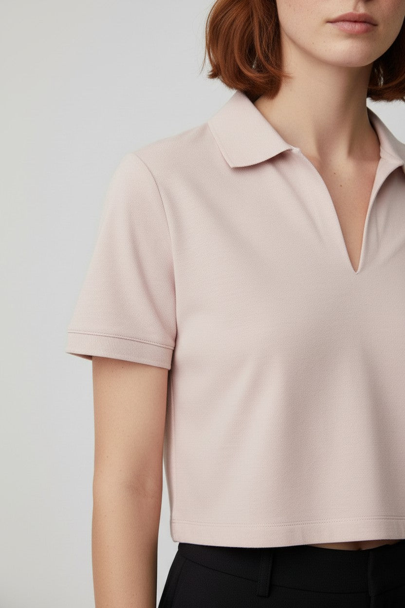 Divided by H&M Damen Top Pink Größe L