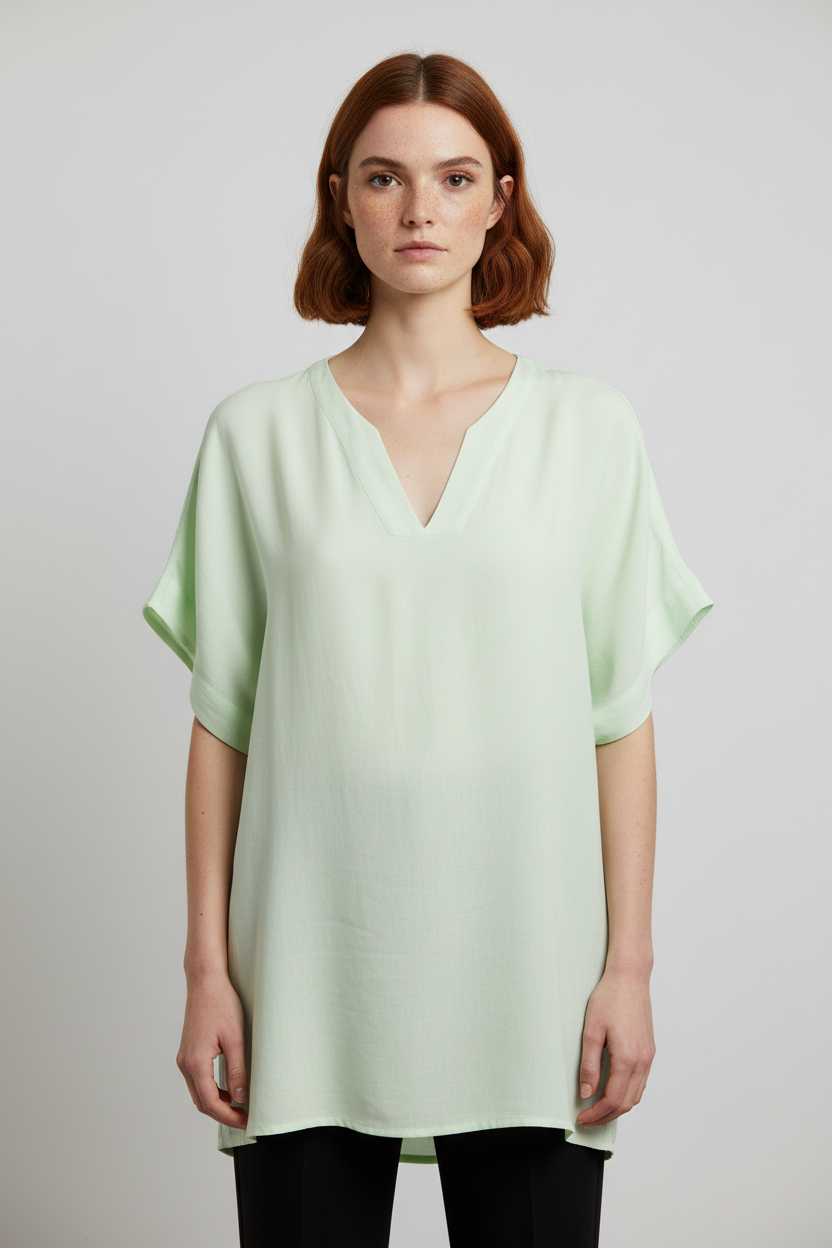 ESPRIT Damen Top Grün Größe XXL