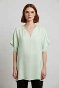 ESPRIT Damen Top Grün Größe XXL