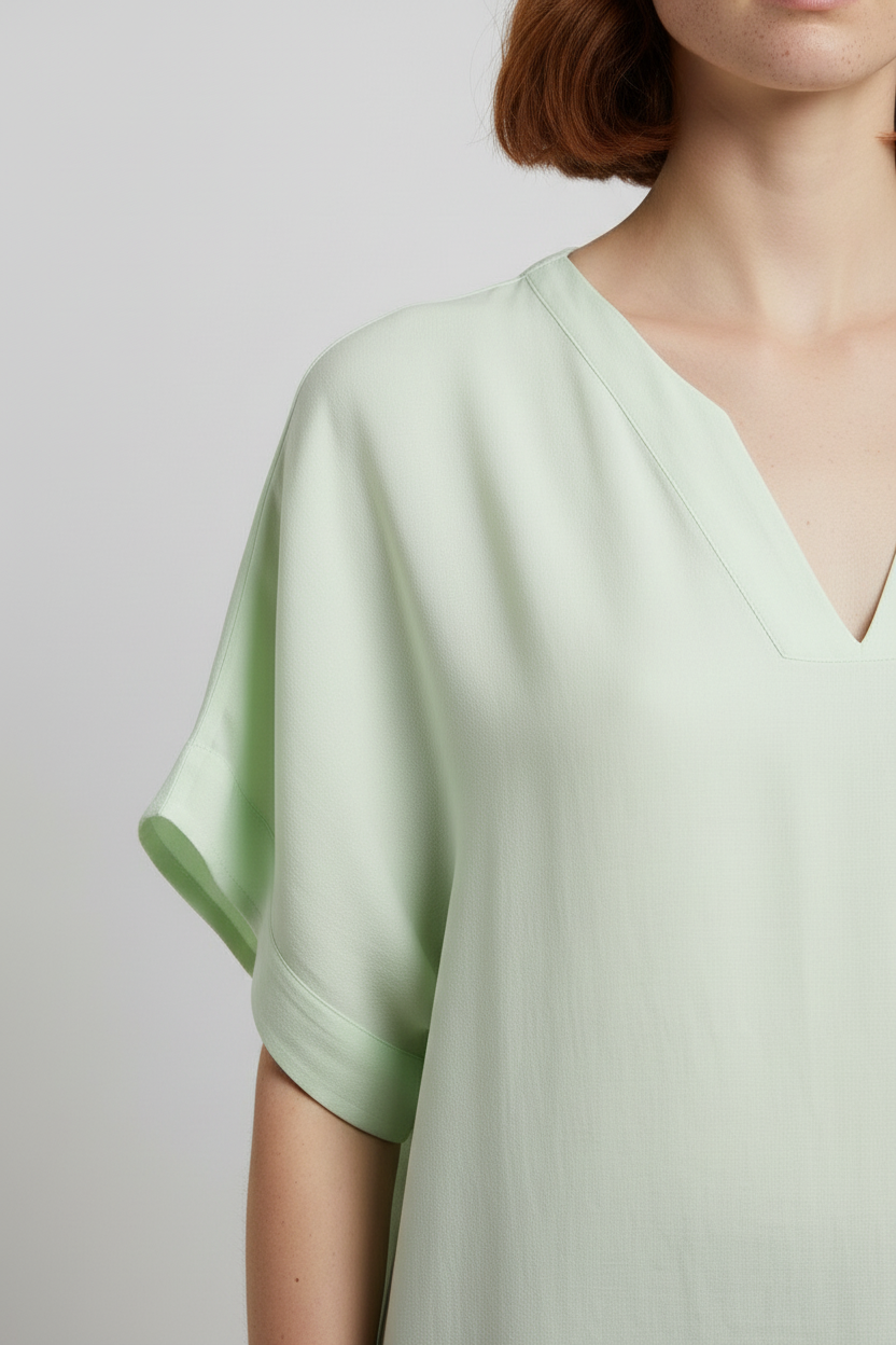 ESPRIT Damen Top Grün Größe XXL
