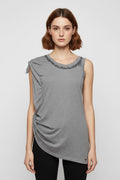 Guess Damen Top Grau Größe XS