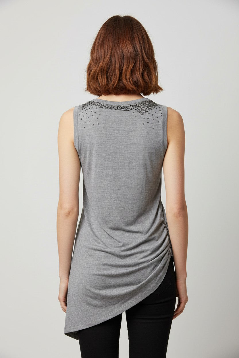 Guess Damen Top Grau Größe XS