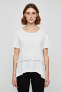 Hollister Damen Top Weiß Größe XS