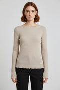 Lager 157 Damen Top Beige Größe XL