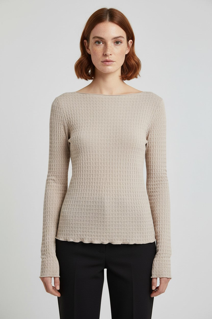 Lager 157 Damen Top Beige Größe XL
