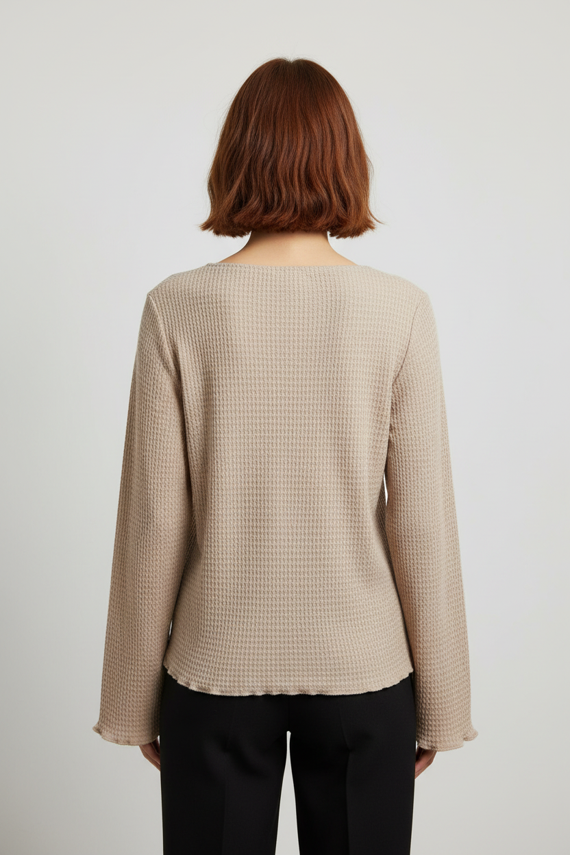 Lager 157 Damen Top Beige Größe XL