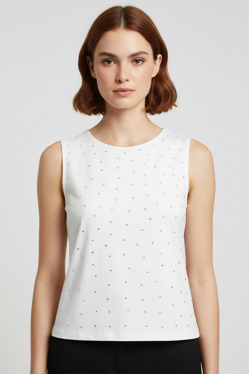 Mango Damen Top Beige Größe L