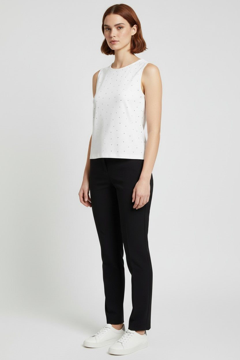 Mango Damen Top Beige Größe L