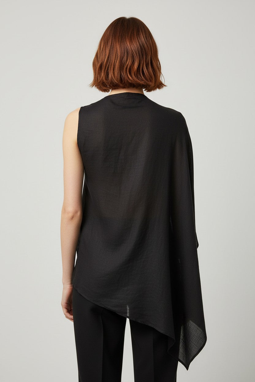 Massimo Dutti Damen Top Braun Größe S