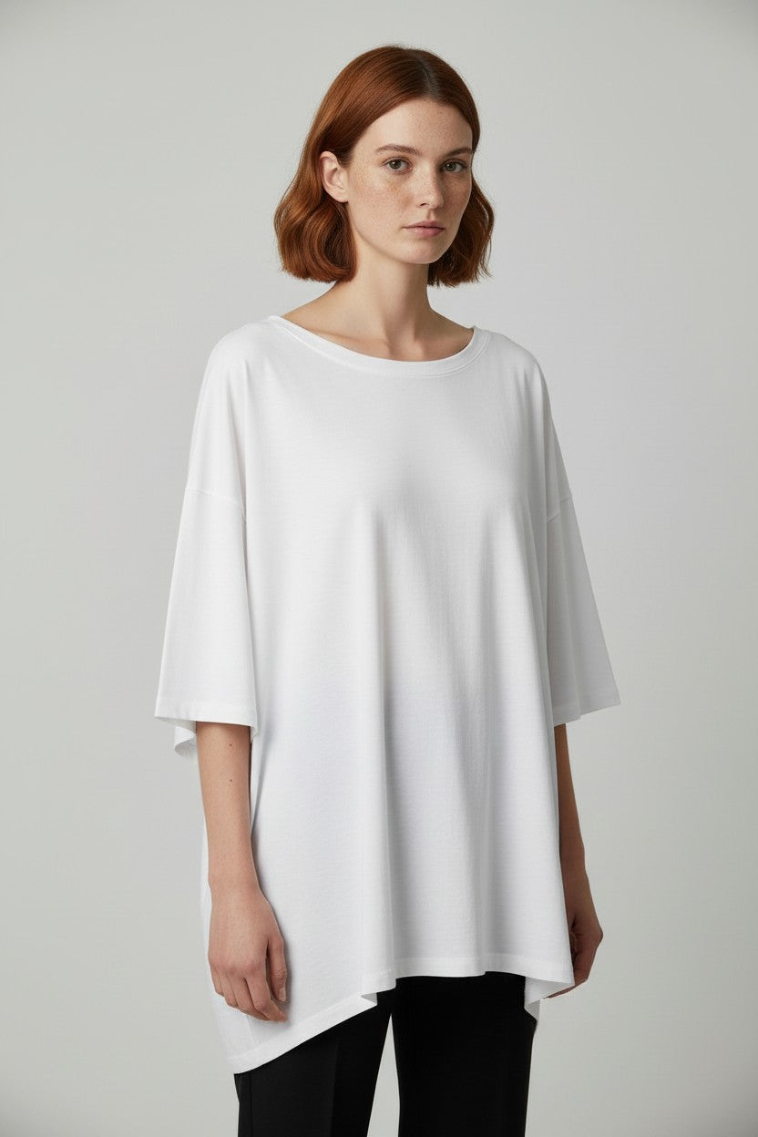 Planet Damen Top Weiß Größe XL/XXL