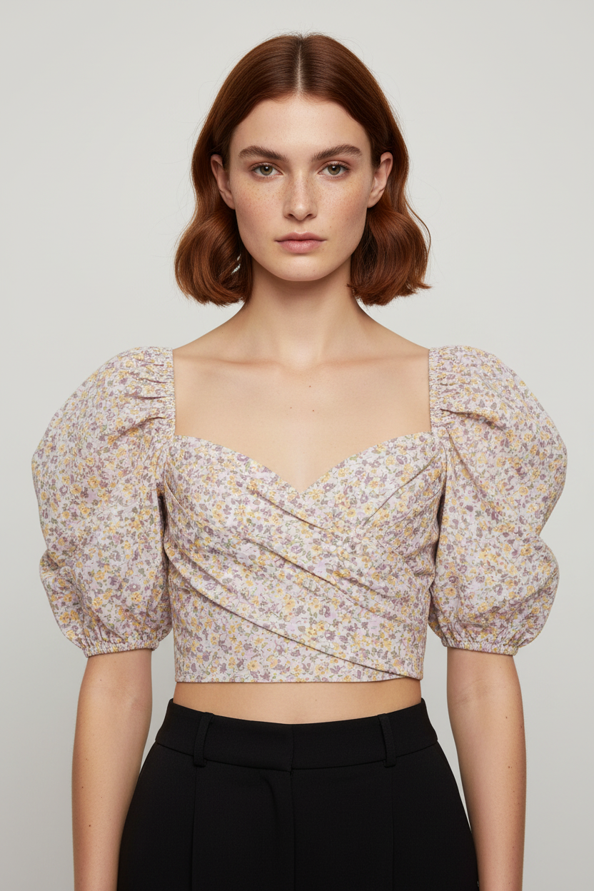 Yehwang Damen Top Mehrfarbig Größe L