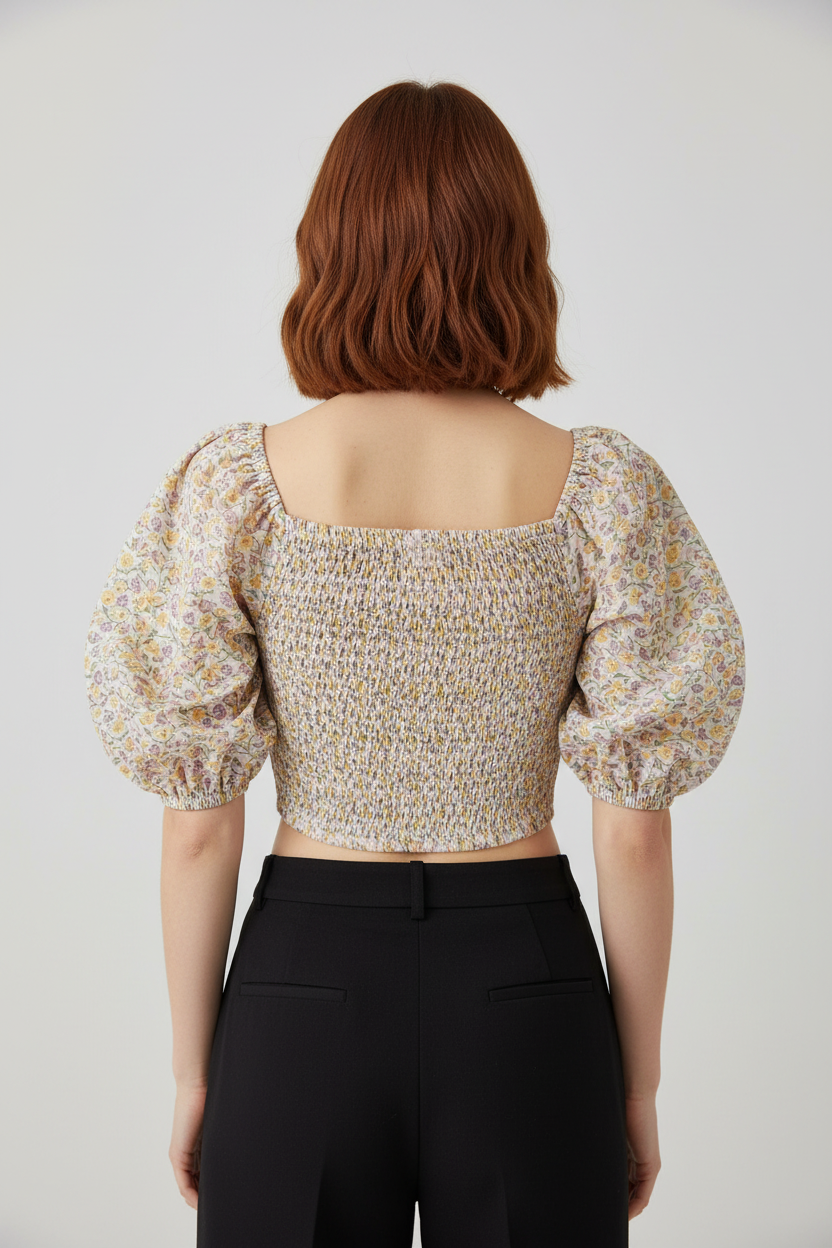 Yehwang Damen Top Mehrfarbig Größe L