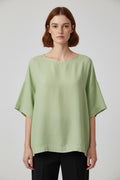 Zabaione Damen Top Grün Größe 2XL