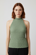 Zara Damen Top Grün Größe L