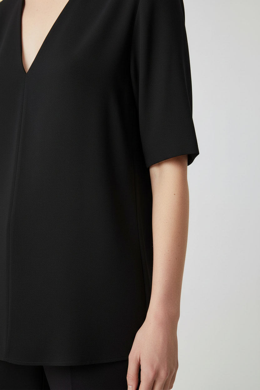 Zara Damen Top Schwarz Größe XL