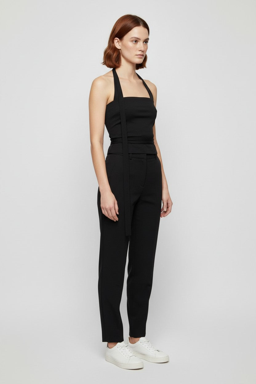 Cider Damen Top Schwarz Größe M