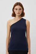 COS Damen Top Blau Größe L