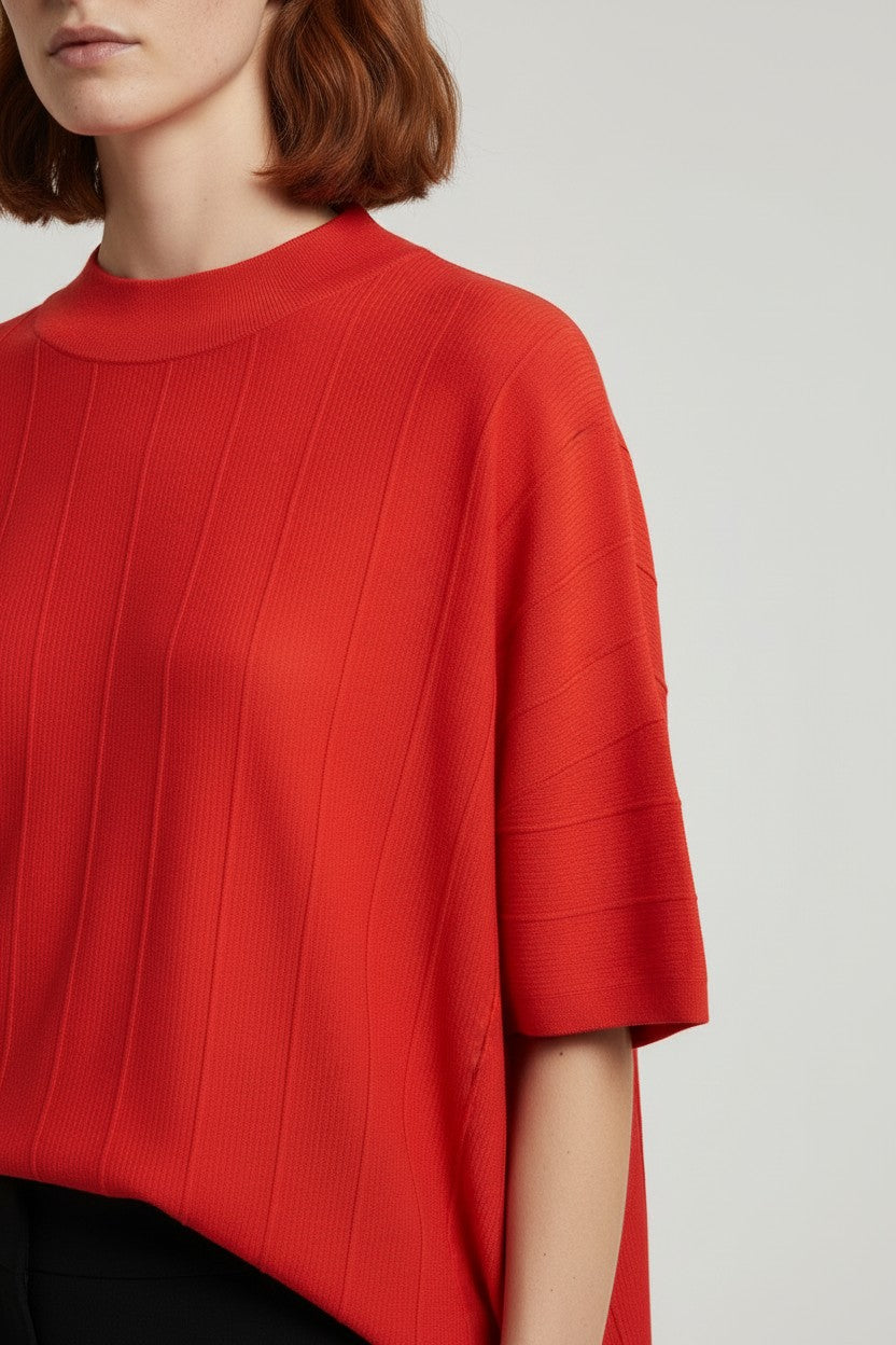 COS Damen Top Rot Größe M