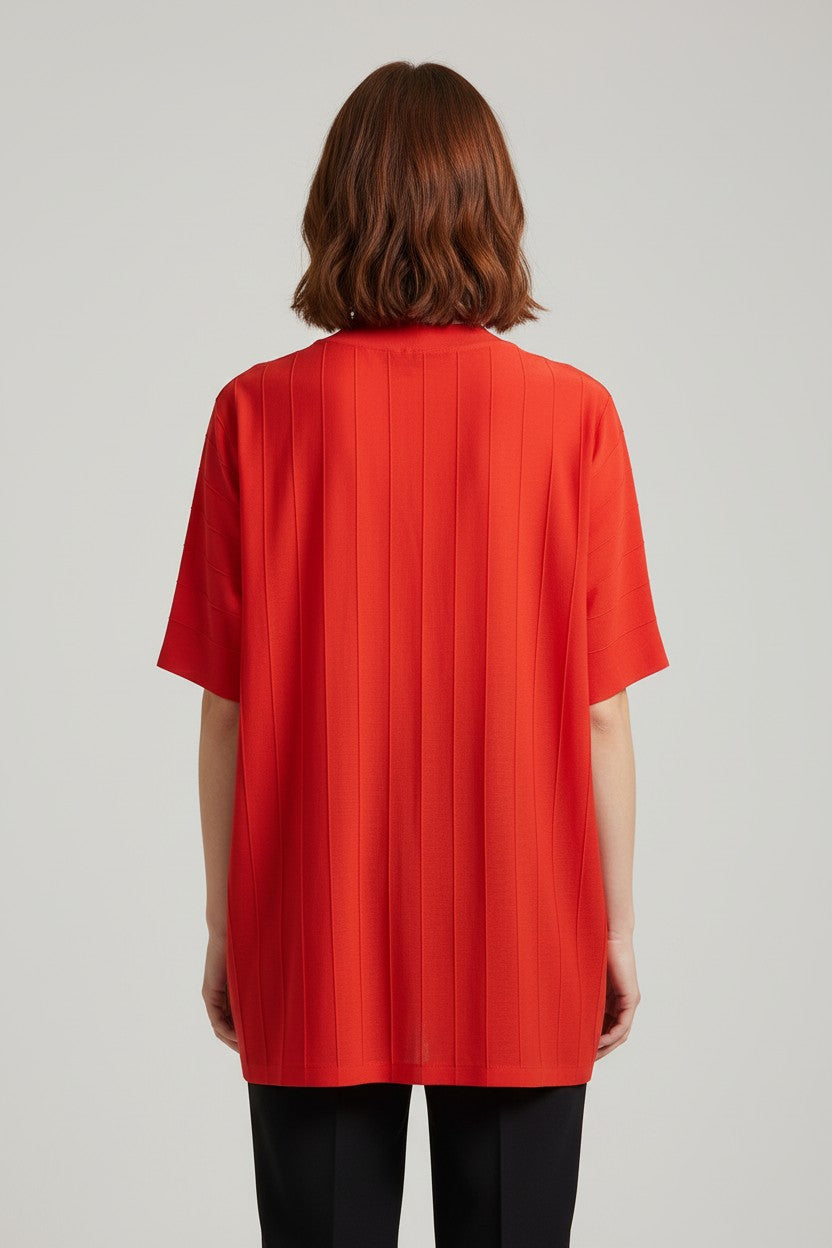 COS Damen Top Rot Größe M