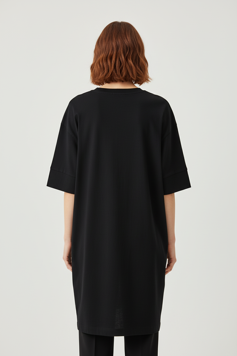 COS Damen Top Schwarz Größe M