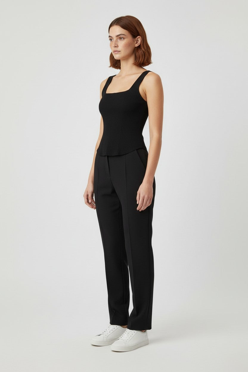 No Boundaries Damen Top Schwarz Größe S