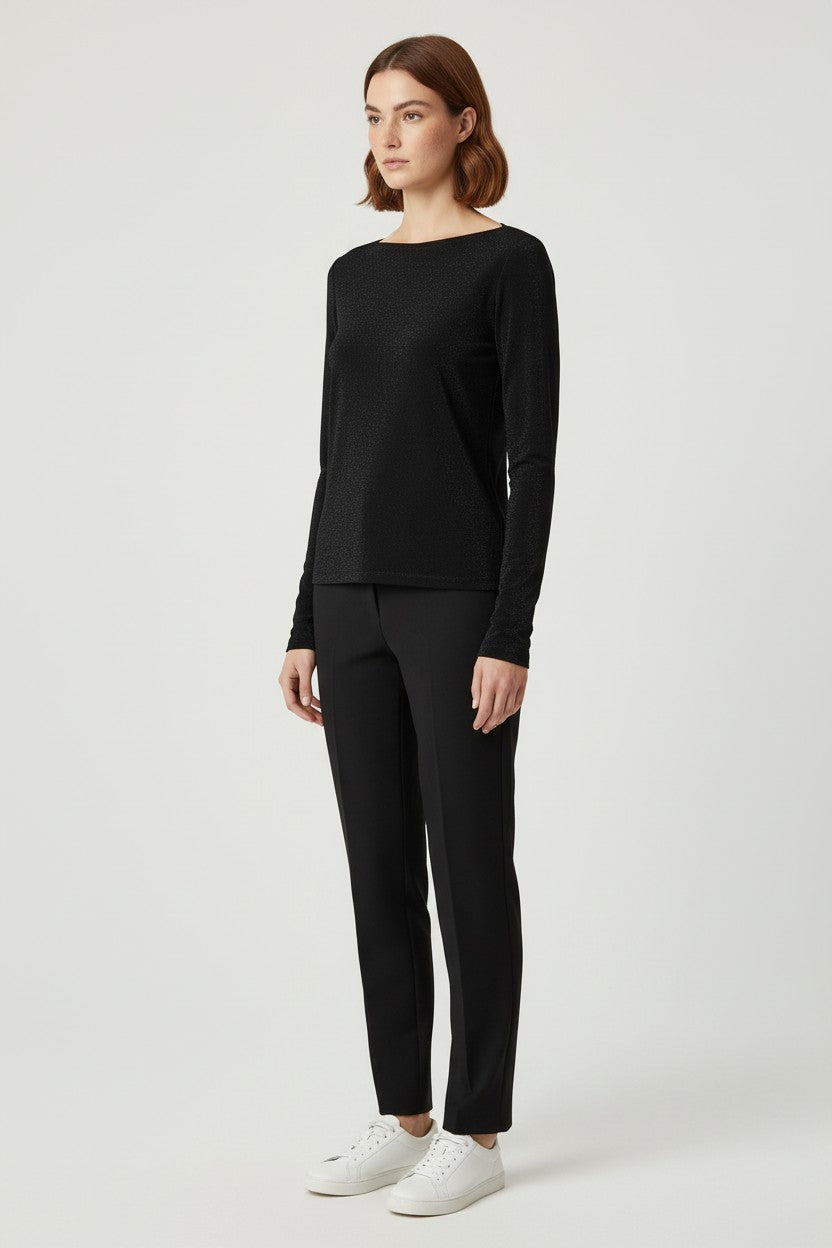 Selected Femme Damen Top Grau Größe XL