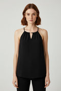 ESPRIT Damen Top Schwarz Größe XL