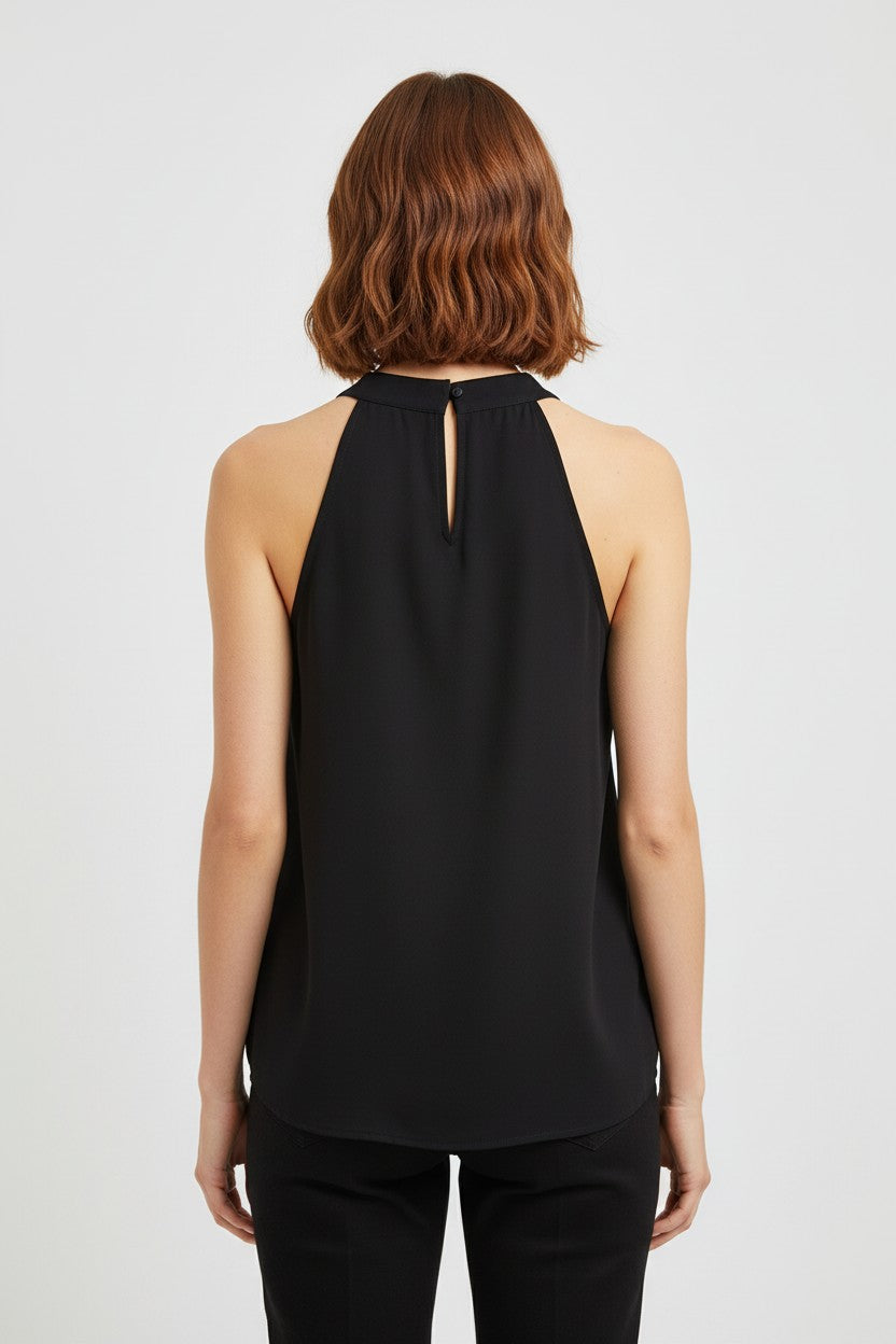 ESPRIT Damen Top Schwarz Größe XL
