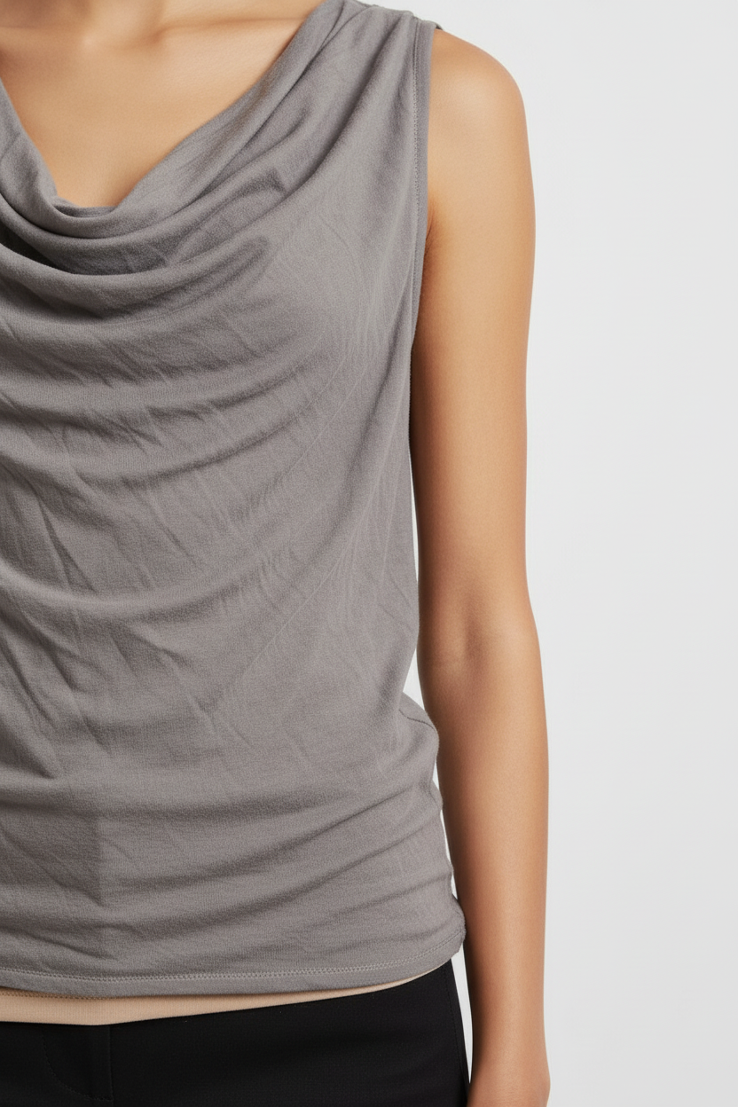 Armani Exchange Damen Top Grau Größe S