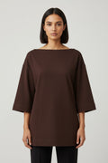 H&M Edition Damen Top Braun Größe M