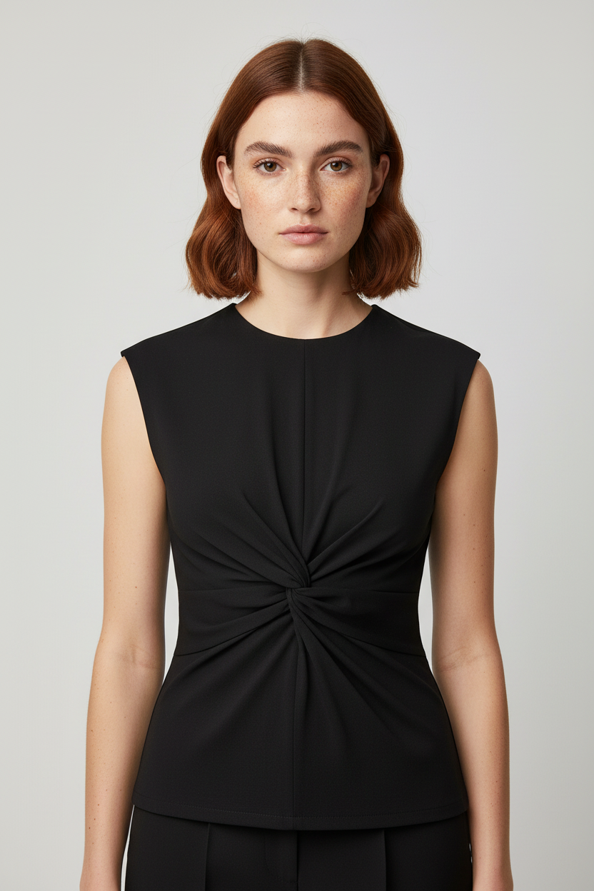 & Other Stories Damen Top Schwarz Größe XS