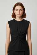 & Other Stories Damen Top Schwarz Größe XS