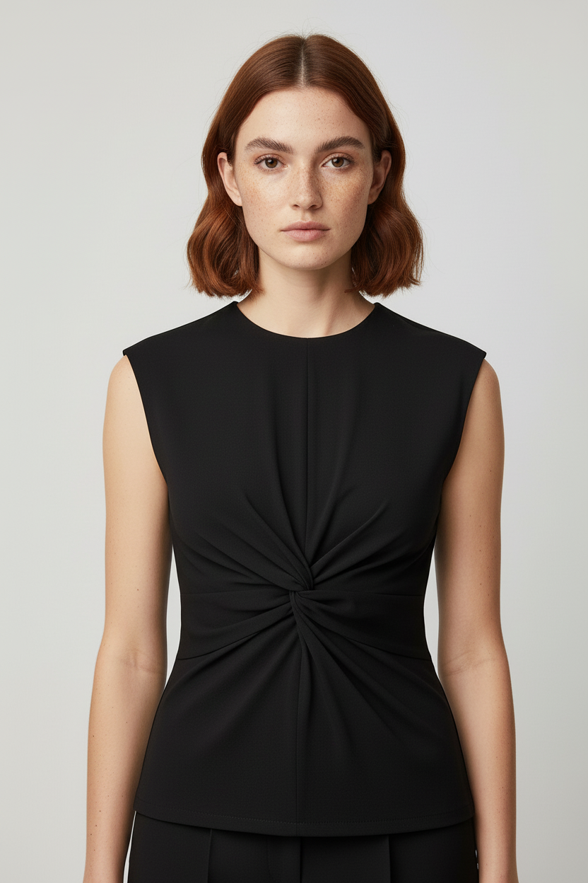 & Other Stories Damen Top Schwarz Größe XS