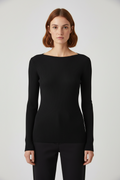 Arket Damen Top Schwarz Größe XS/S