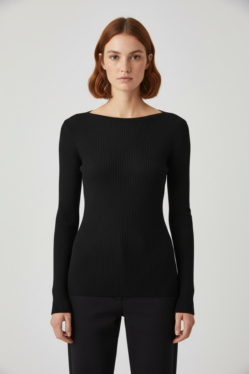 Arket Damen Top Schwarz Größe XS/S