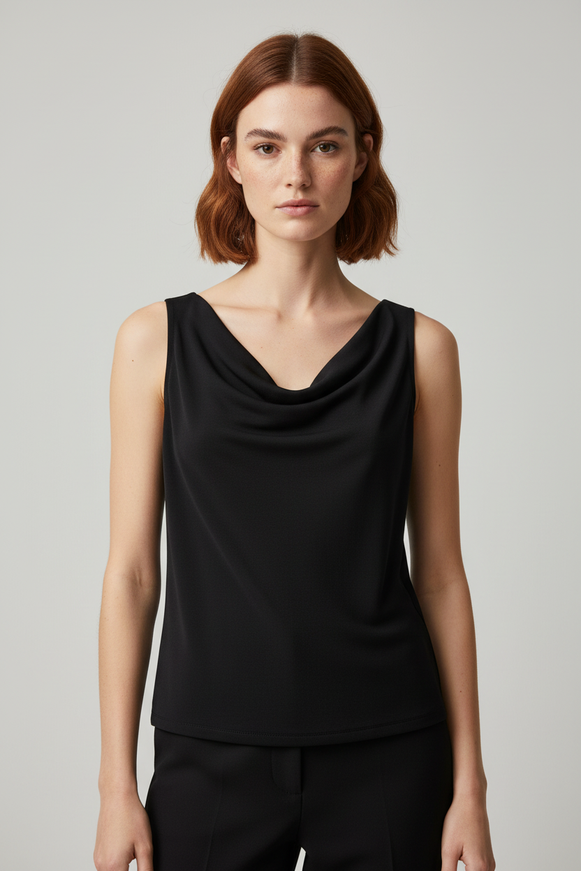 NA-KD Damen Top Schwarz Größe XL