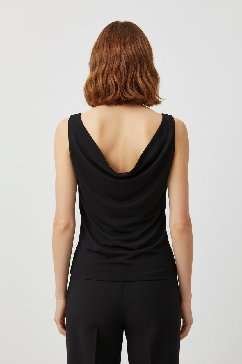 NA-KD Damen Top Schwarz Größe XL