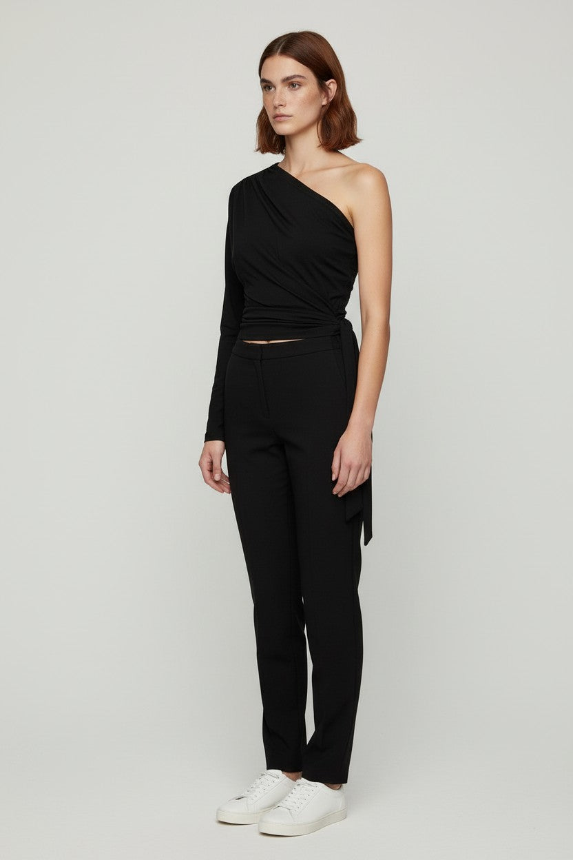 NA-KD Damen Top Schwarz Größe XS