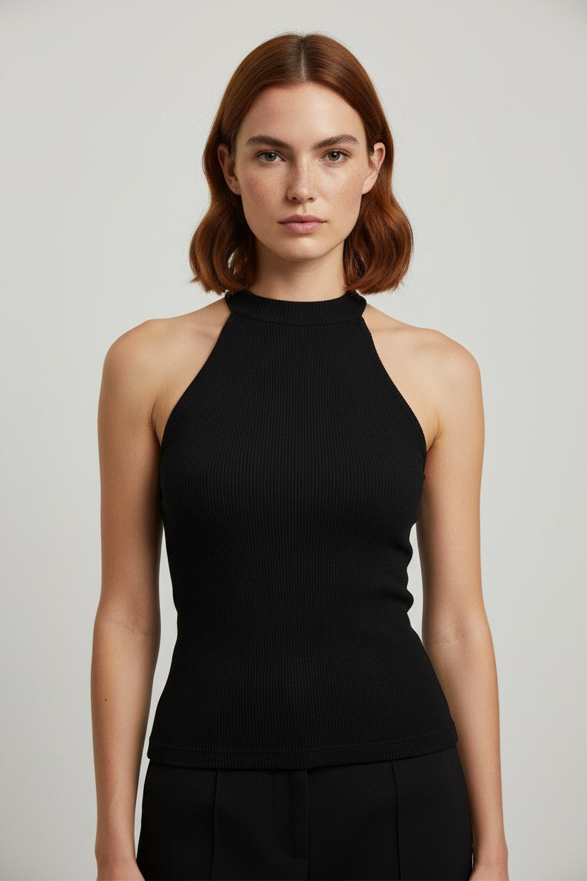 Nelly Damen Top Schwarz Größe XS