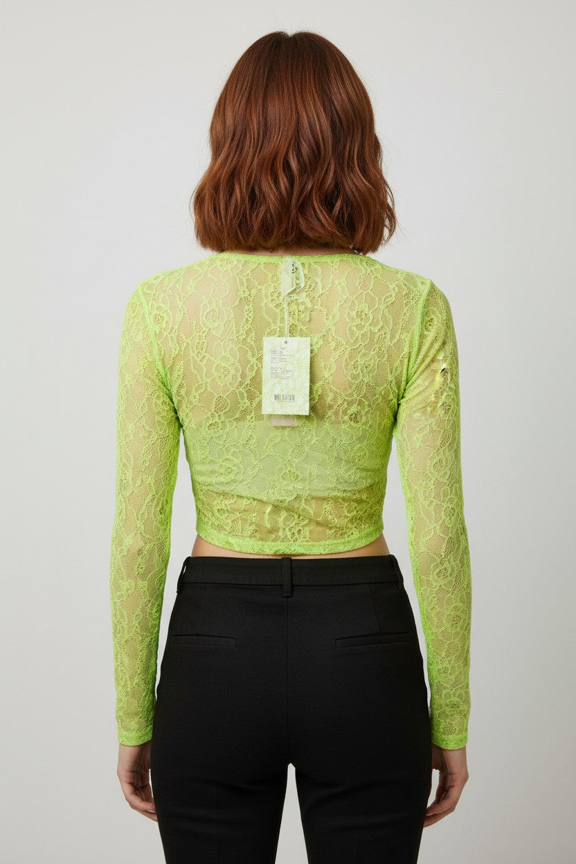 ONLY Damen Top Grün Größe S